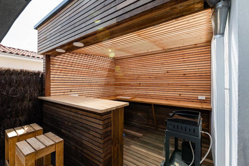 Ravissante Maison 3* Avec Jacuzzi Proche Lac Biscarrosse Kültér fotó
