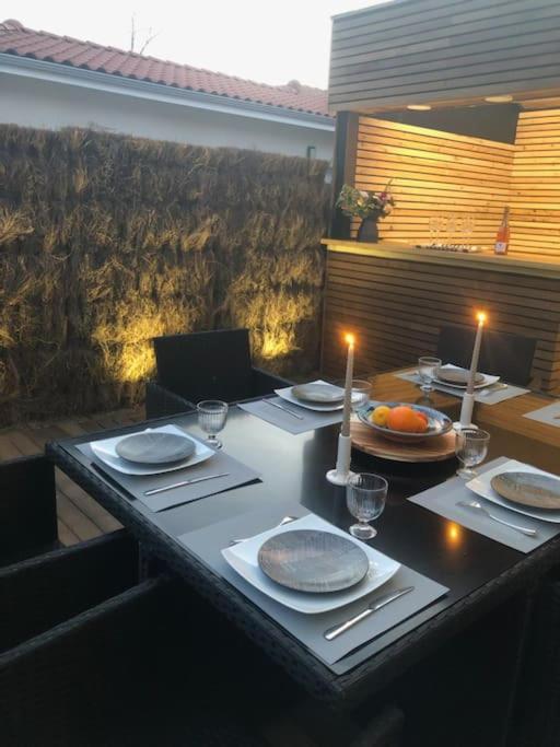 Ravissante Maison 3* Avec Jacuzzi Proche Lac Biscarrosse Kültér fotó